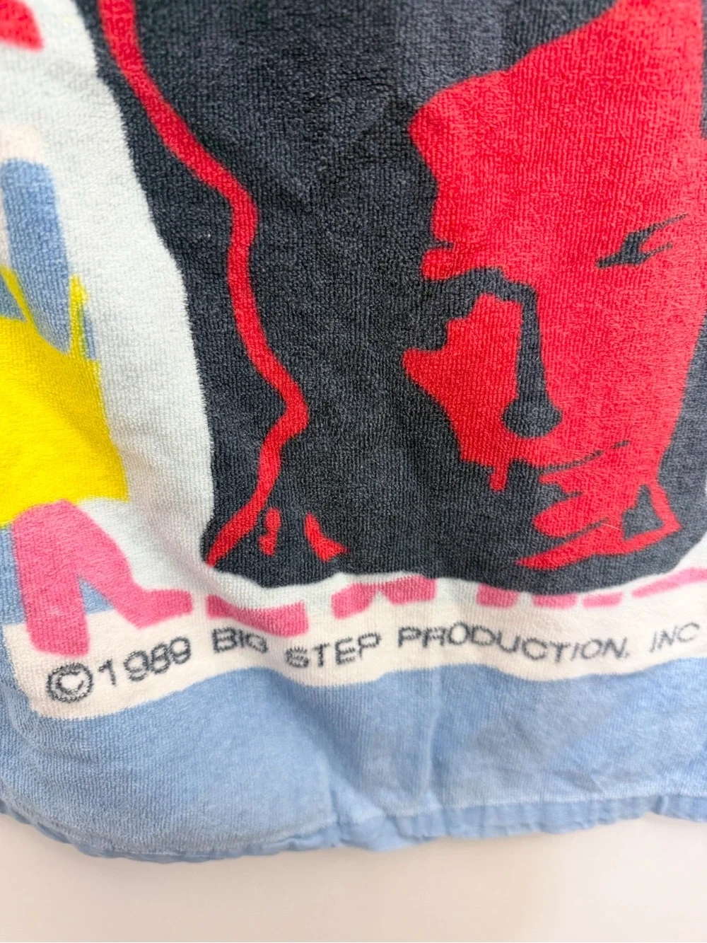 Vintage 1989 New Kids on the Block (NKOTB) Beach Towel Boy Band